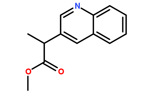 methyl 2-(quinolin-3-yl)propanoate