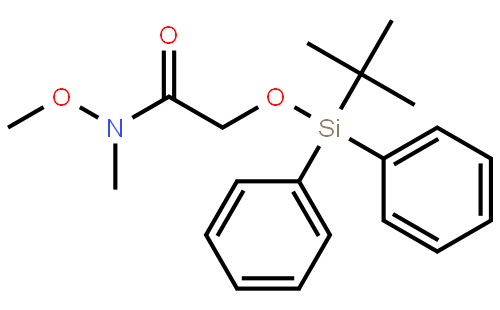 2-((TERT-BUTYLDIPHENYLSILYL)OXY)-N-METHOXY-N-METHYLACETAMIDE