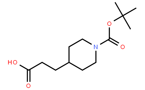 3-(1-(tert-Butoxycarbonyl)piperidin-4-yl)propanoic acid