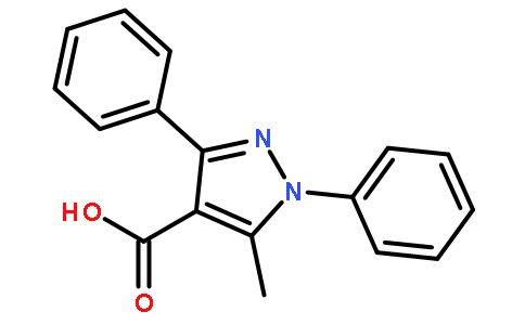 5-Methyl-1,3-diphenyl-1h-pyrazole-4-carboxylic acid