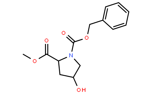 (2R,4R)-1-Benzyl 2-methyl 4-hydroxypyrrolidine-1,2-dicarboxylate