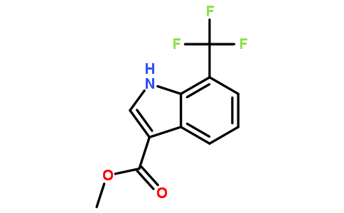 Methyl 7-(trifluoromethyl)-1H-indole-3-carboxylate