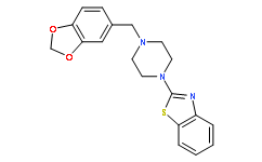 2-[1-(4-Piperonyl)piperazinyl]benzothiazole(155106-73-3)