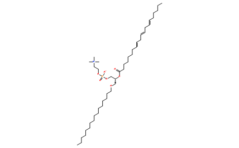 1-O-hexadecyl-2-(8Z,11Z,14Z-eicosatrienoyl)-sn-glycero-3-phosphocholine