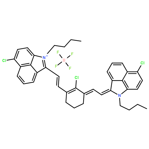 四氟硼酸1-丁基-2-[2-[3-[(1-丁基-6-氯苯[cd]吲哚-2(1H)-亚基)亚乙基]-2-氯-1-环己烯-1-基]乙烯基]-6-氯苯[