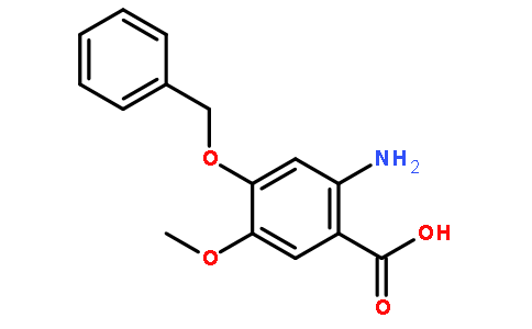 2-氨基-4-苄氧基-5-甲氧基苯甲酸