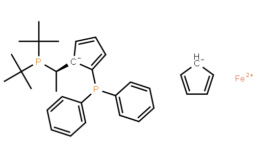 (R)-(-)-1-[(S)-2-二苯基膦二茂铁乙基-二叔丁基膦