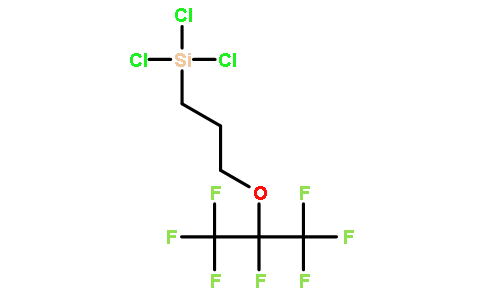 3-(HEPTAFLUOROISOPROPOXY)PROPYLTRICHLOROSILANE