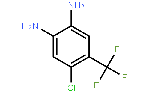 4-chloro-5-(trifluoromethyl)benzene-1,2-diamine