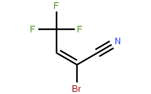 (Z and E)-2-bromo-4,4,4-trifluorobut-2-enenitrile