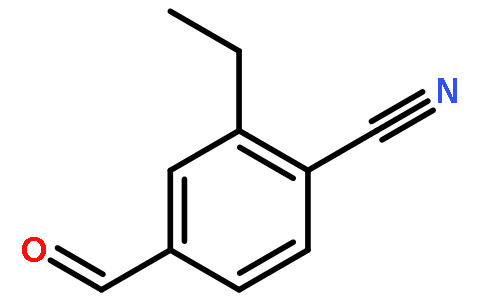2-Ethyl-4-formylbenzonitrile