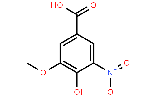 4-Hydroxy-3-methoxy-5-nitrobenzoic acid