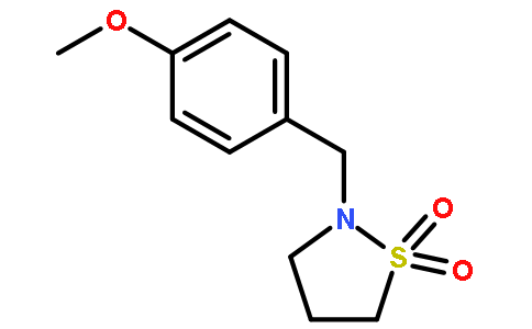 2-(4-Methoxybenzyl)isothiazolidine 1,1-dioxide