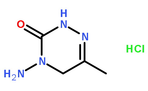4-Amino-6-methyl-4,5-dihydro-1,2,4-triazin-3(2H)-one hydrochloride