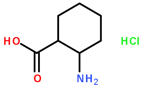 Cyclohexanecarboxylic acid, 2-amino-, hydrochloride (1:1), (1S,2R)-