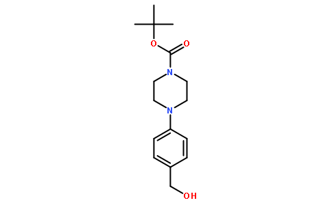 tert-Butyl 4-(4-(hydroxymethyl)phenyl)piperazine-1-carboxylate