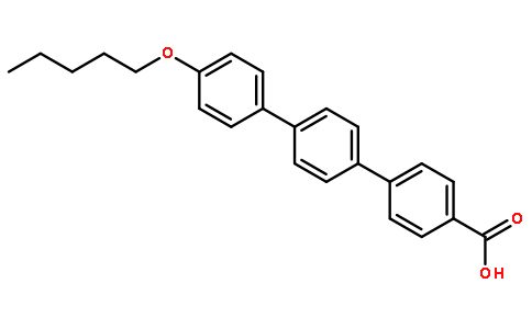 对戊氧基三联苯甲酸