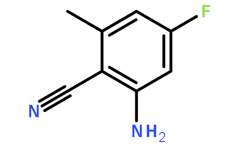 Benzonitrile, 2-amino-4-fluoro-6-methyl- (9CI)