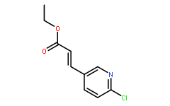 3-(6-氯代-吡啶-3-基)-丙烯酸乙酯