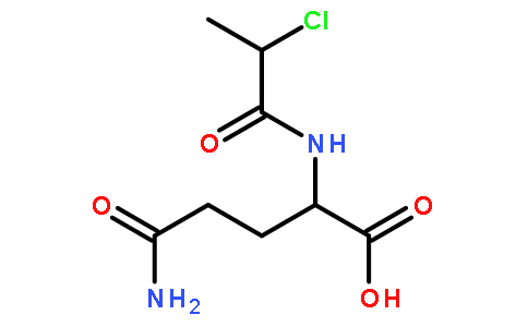 (S)-5-Amino-2-((R)-2-chloropropanamido)-5-oxopentanoic acid