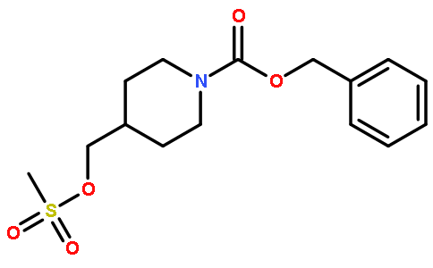 Benzyl 4-(((methylsulfonyl)oxy)methyl)piperidine-1-carboxylate