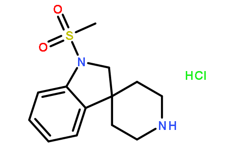 1-(Methylsulfonyl)spiro[indoline-3,4'-piperidine] hydrochloride