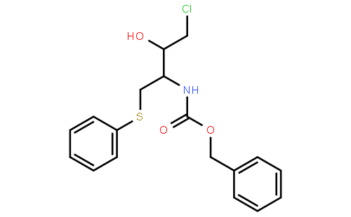 [(1R,2S)-3-氯-2-羟基-1-[(苯基硫)甲基]丙基]氨基甲酸苄酯