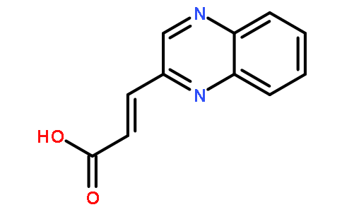 (E)-3-(quinoxalin-3-yl)acrylic acid