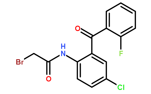 2-Bromo-4-chloro-2-(2-
fluorobenzoyl)
acetanilide