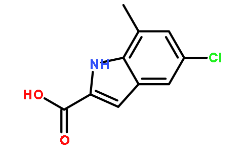 5-Chloro-7-methyl-1H-indole-2-carboxylic acid