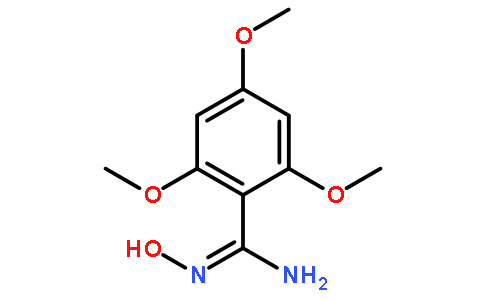 N'-Hydroxy-2,4,6-trimethoxybenzenecarboximidamide
