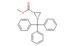 methyl (2R)-1-(triphenylmethyl)aziridine-2-carboxylate