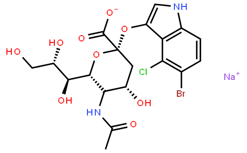 5-溴-4-氯-3-吲哚神经氨酸