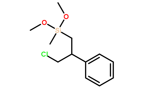 ((CHLOROMETHYL)PHENYLETHYL)METHYLDIMETHOXYSILANE