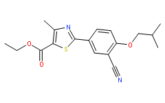 Ethyl 2-(3-cyano-4-isobutoxyphenyl)-4-Methyl-5-thiazolecarboxylate