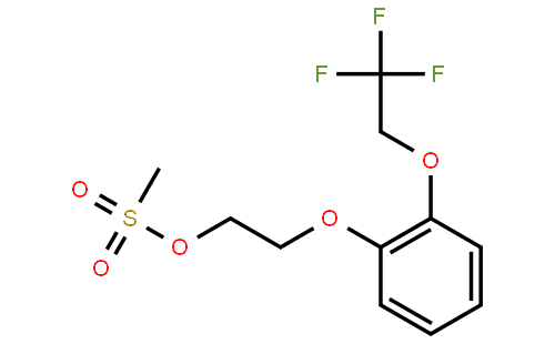 2-[2-(2,2,2-三氟乙氧基)苯氧基]乙基甲磺酸酯