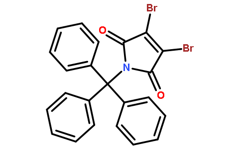 3,4-Dibromo-1-trityl-1H-pyrrole-2,5-dione