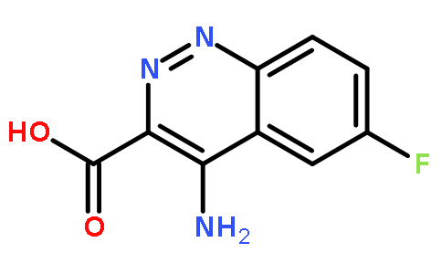 4-Amino-6-fluorocinnoline-3-carboxylic acid