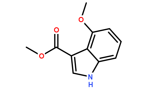 1H-INDOLE-3-CARBOXYLIC ACID,4-METHOXY-,METHYL ESTER