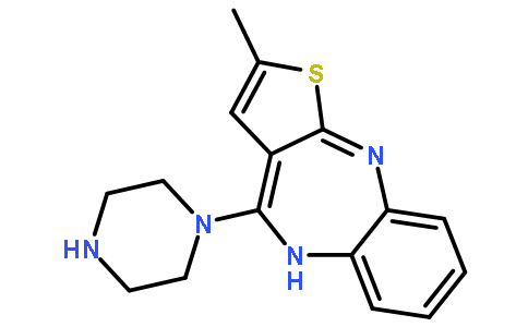 2-甲基-4-(1-哌嗪基)-10H-噻吩并[2,3-b][1,5]苯并二氮杂卓