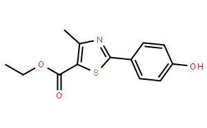 Ethyl2-(4-hydroxyphenyl)-4-Methylthiazole -5-carboxylate