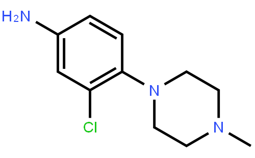 3-Chloro-4-(4-methylpiperazin-1-yl)benzenamine