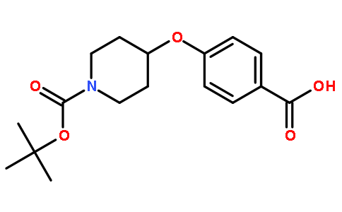 4-(1-(tert-butoxycarbonyl)piperidin-4-yloxy)benzoic acid