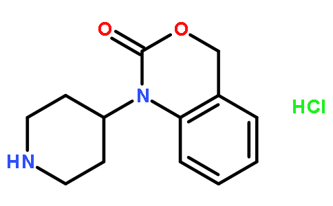 1-(4-Piperidinyl)-1,2-dihydro-4H-3,1-benzoxazin-2-one hydrochloride