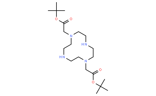 1,7-二-(N-叔丁氧羰基甲基)-1,4,7,10-四氮杂环十二烷