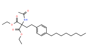 Diethyl 2-acetaMido-2-(4-octylphenethyl)Malonate