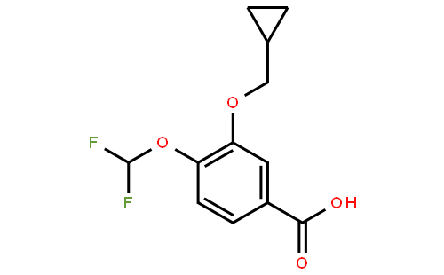 3-环丙甲氧基-4-二氟甲氧基苯甲酸