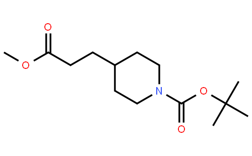 N-Boc-4-哌啶基丙酸甲酯