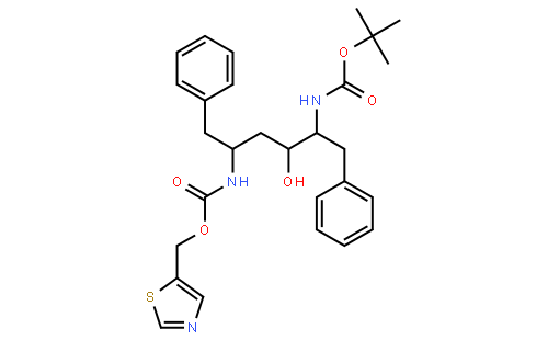 tert-Butyl (thiazol-5-ylmethyl) ((2S,3S,5S)-3-hydroxy-1,6-diphenylhexane-2,5-diyl)dicarbamate