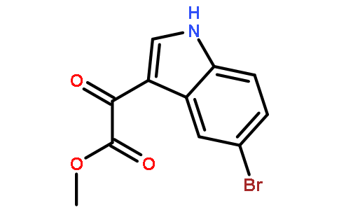 methyl 2-(5-bromo-1H-indol-3-yl)-2-oxoacetate